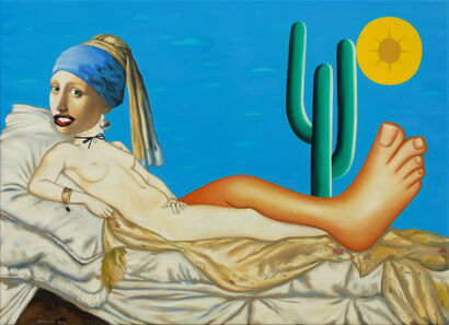 Olympia Abaporu - a Paint Artowrk by Leandro Pitocco